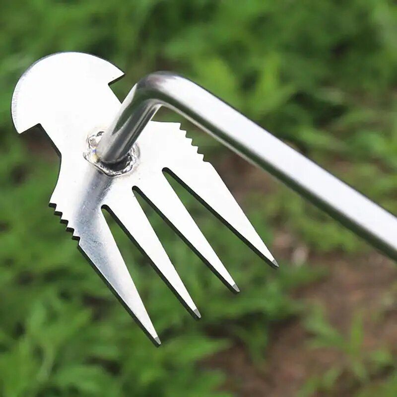 Efficient Stainless Steel Manual Weeder