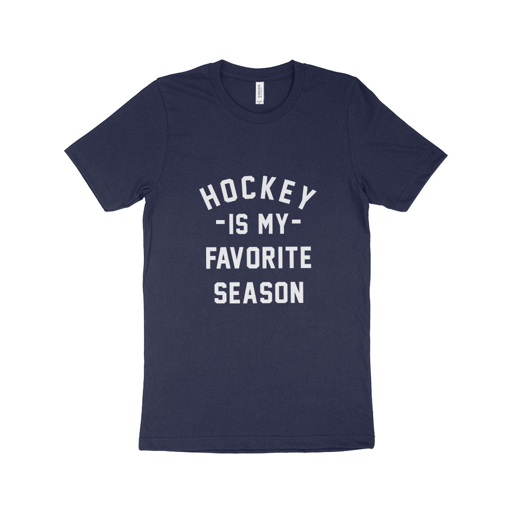 Hockey Unisex Jersey T-Shirt Made in USA