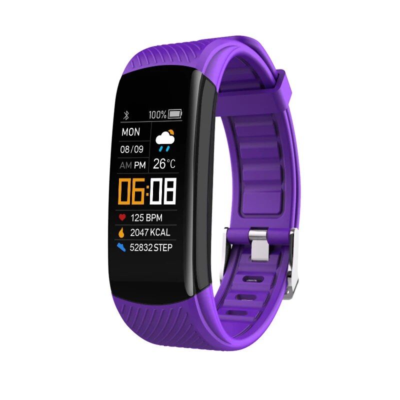 2023 Waterproof Fitness Smart Watch with Heart Rate & Weather Display