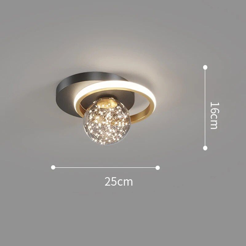 Modern Nordic LED Ceiling Light - Versatile Indoor Lighting for Living Room, Dining, and Bedroom