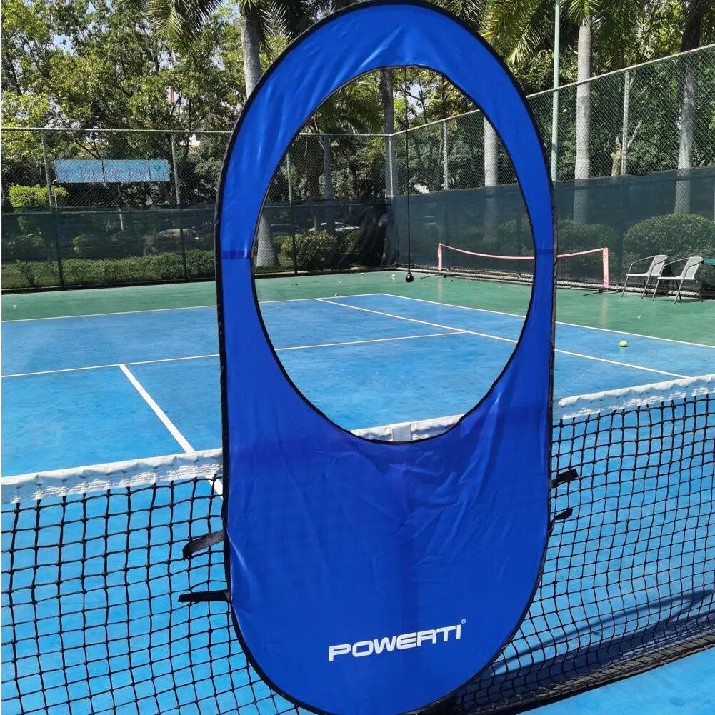 Portable Tennis Training Target Rings - Foldable & Durable Practice Aid