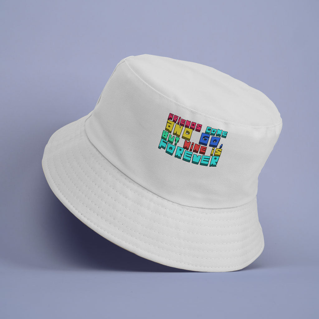 Wine Saying Bucket Hat - Funny Hat - Cool Bucket Hat