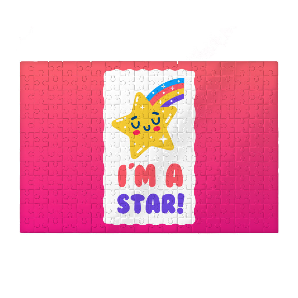 I'm a Star Puzzles - Cute Kawaii Jigsaw Puzzle - Rainbow Puzzles