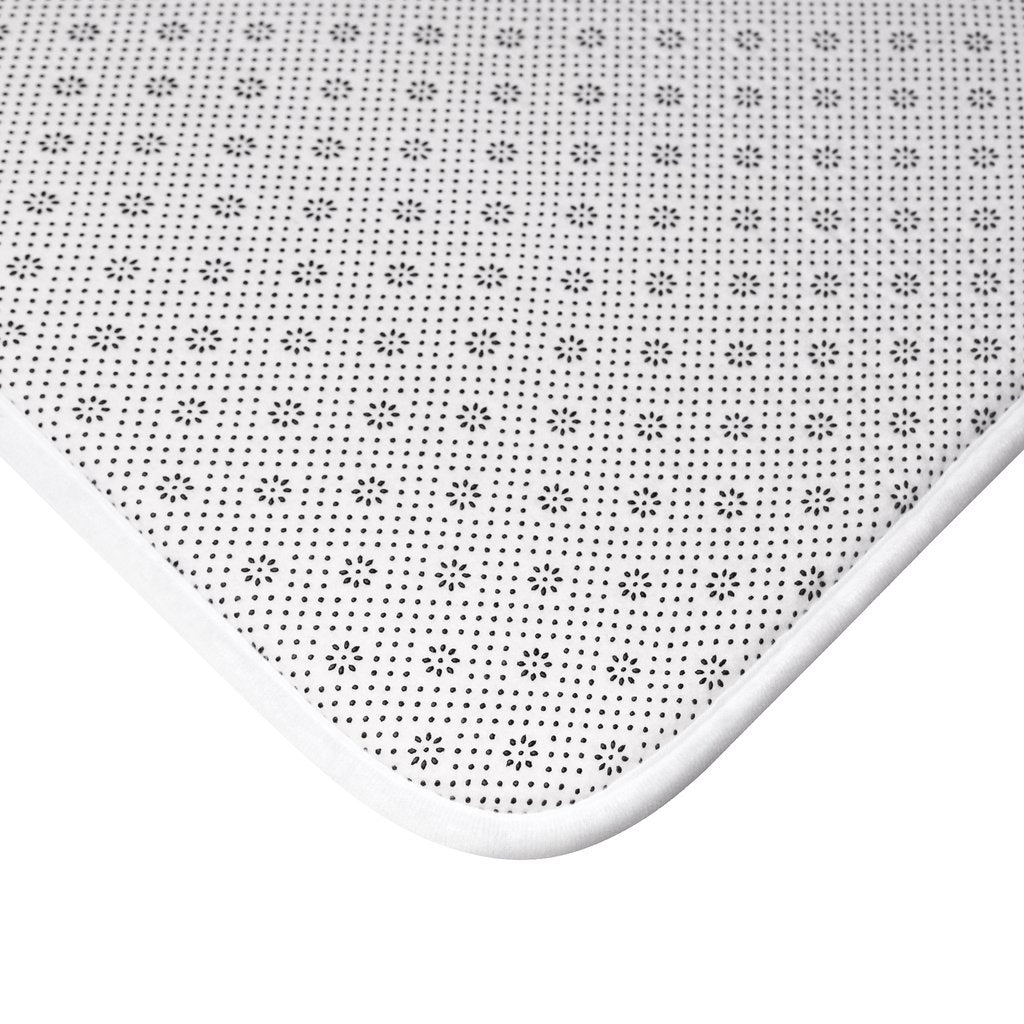 UFO Beaming Light Down Bath Mat Home Accents