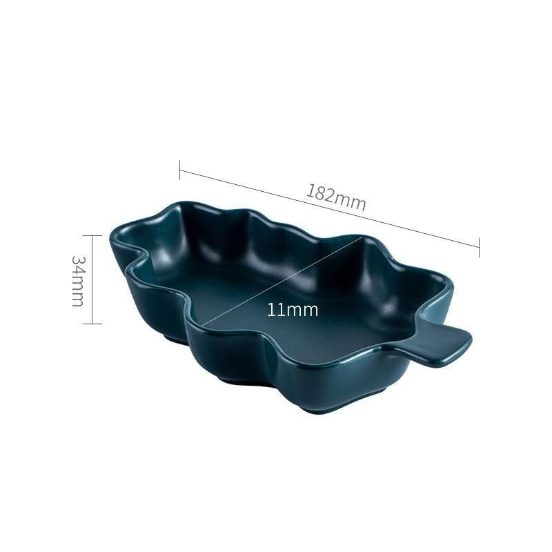 Modern Ceramic Christmas Tree Baking Pan