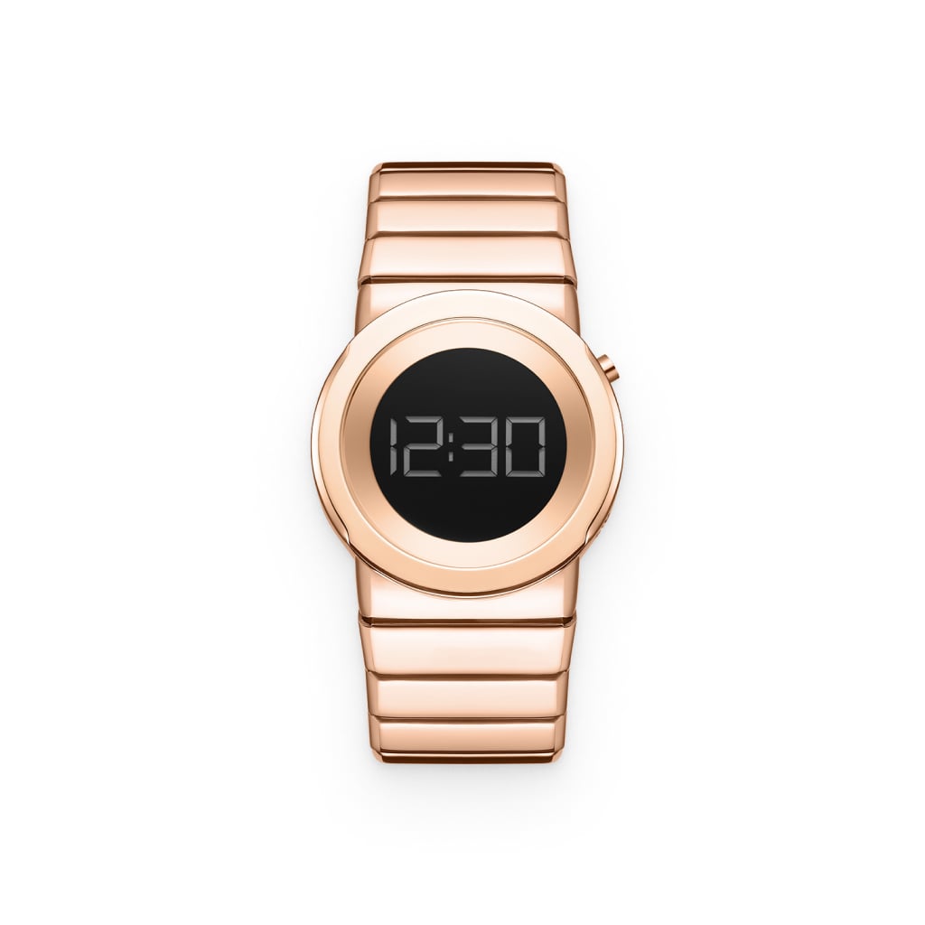 Rose Gold Digital Watch For Women