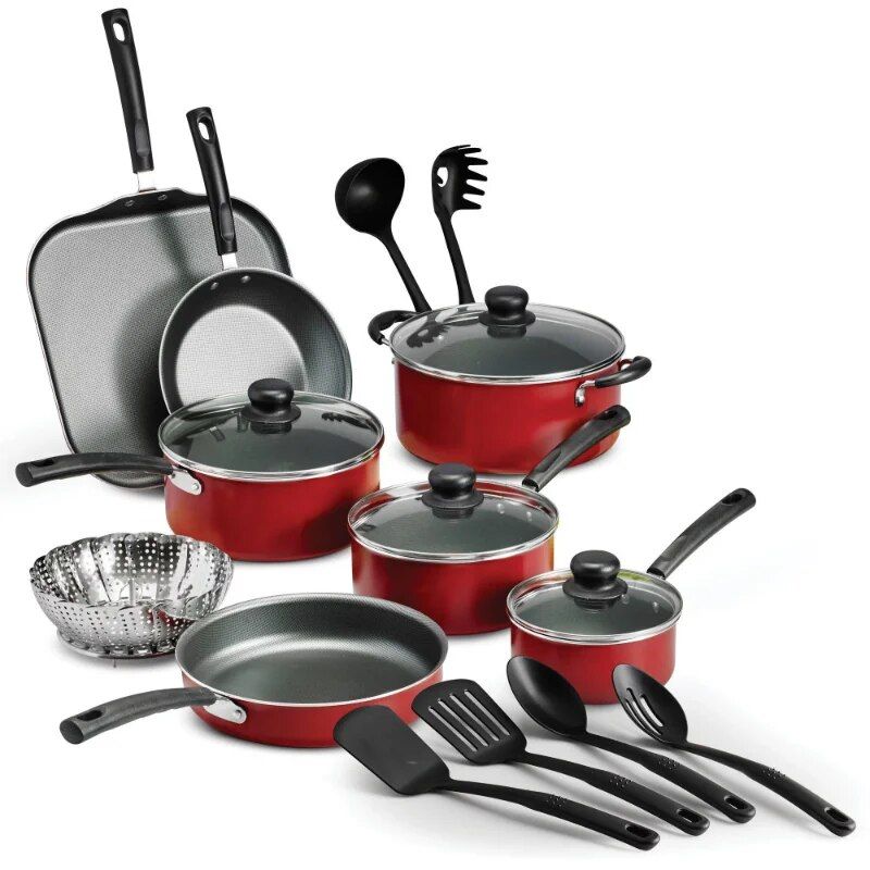 18-Piece Nonstick Cookware Set