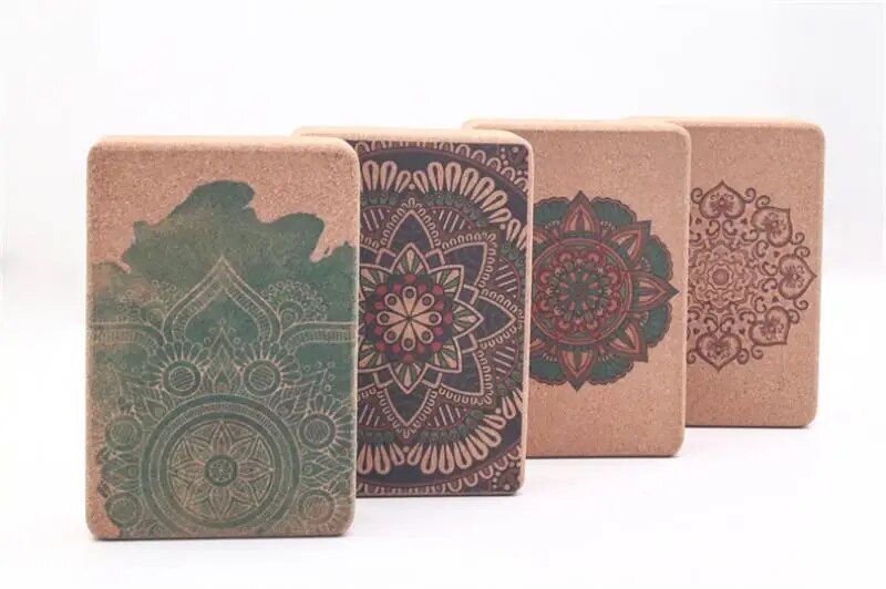 Upgrade Your Yoga Practice with 1Pc Cork Yoga Block