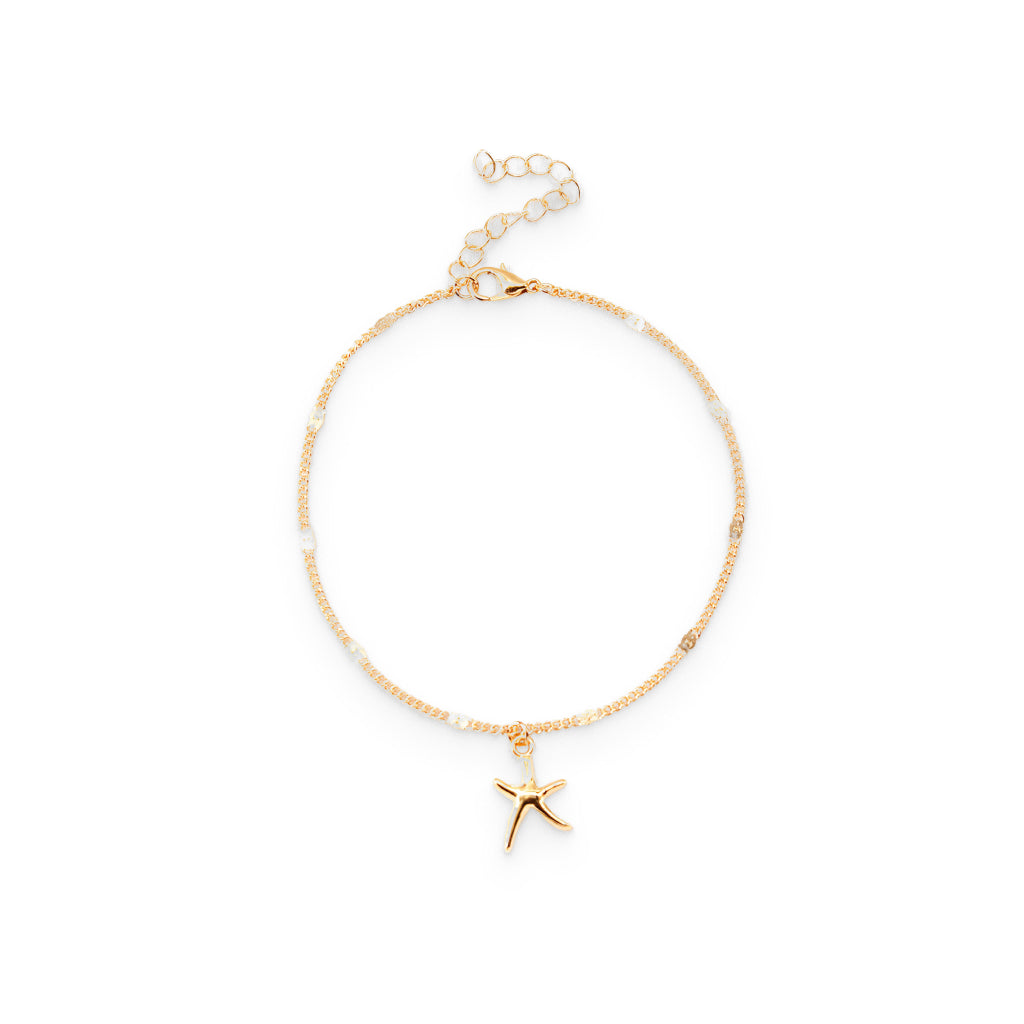 Starfish Anklet