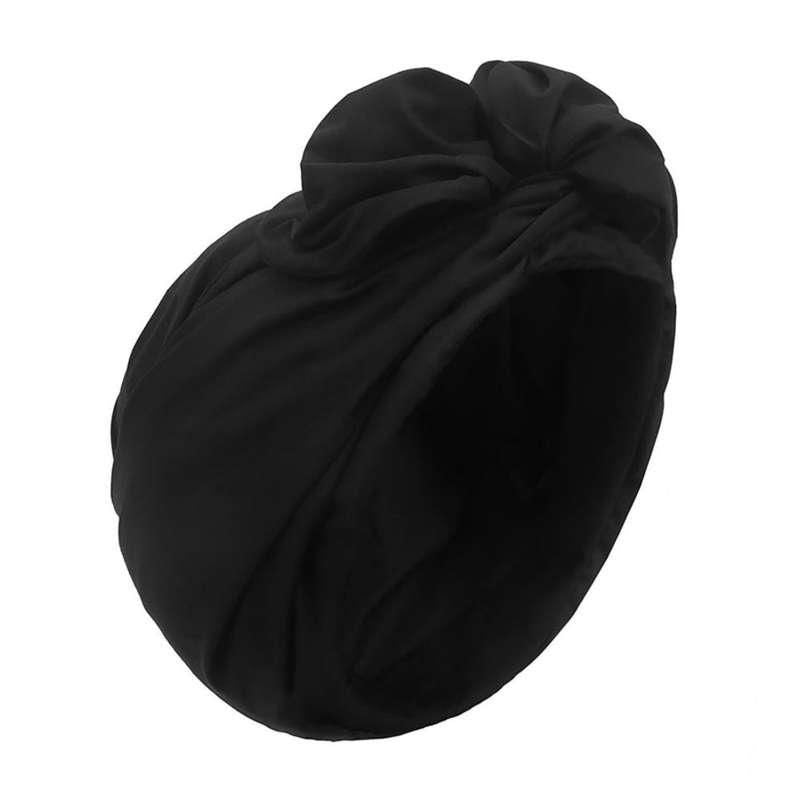 Versatile Solid Color Turban Bandana for Women