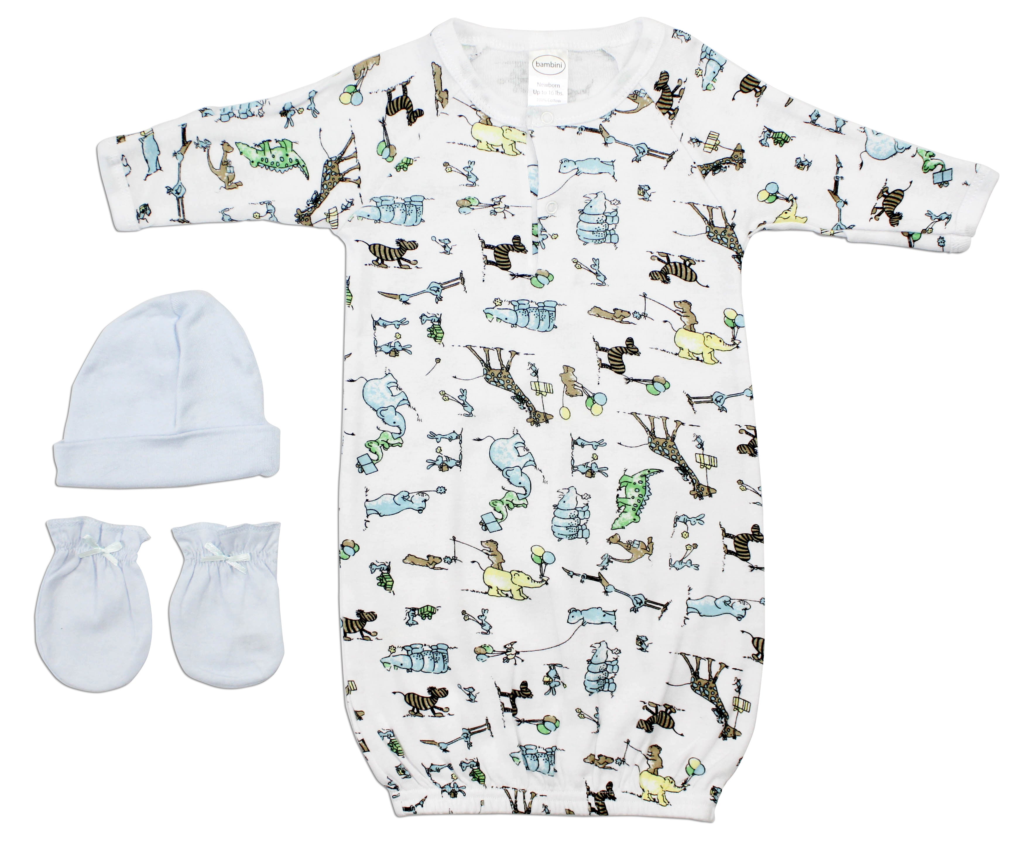 Bambini Boys' 3 Piece Layette Set | Emerald Clover