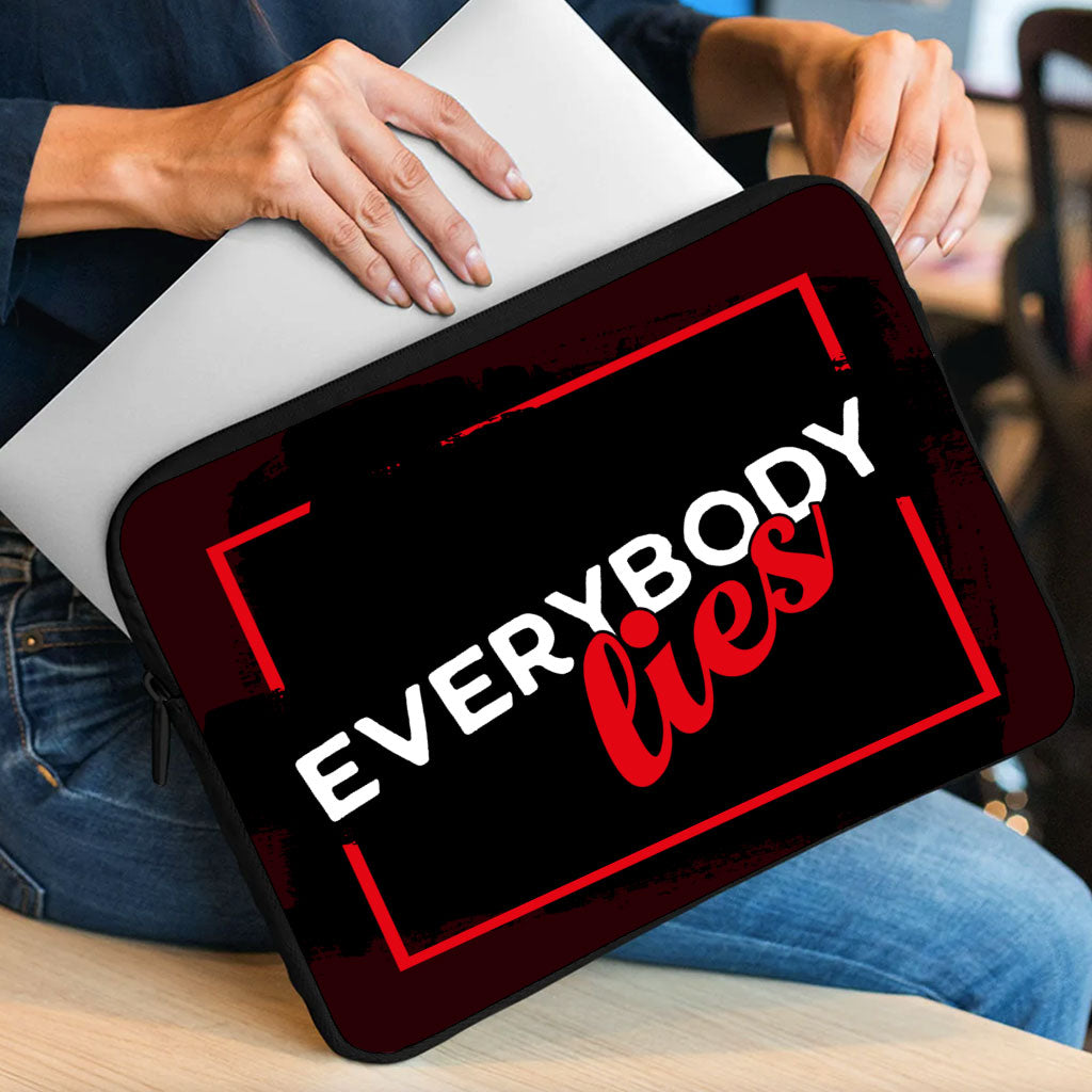 Everybody Lies MacBook Air 14" Sleeve - Printed Laptop Sleeve - Trendy MacBook Sleeve