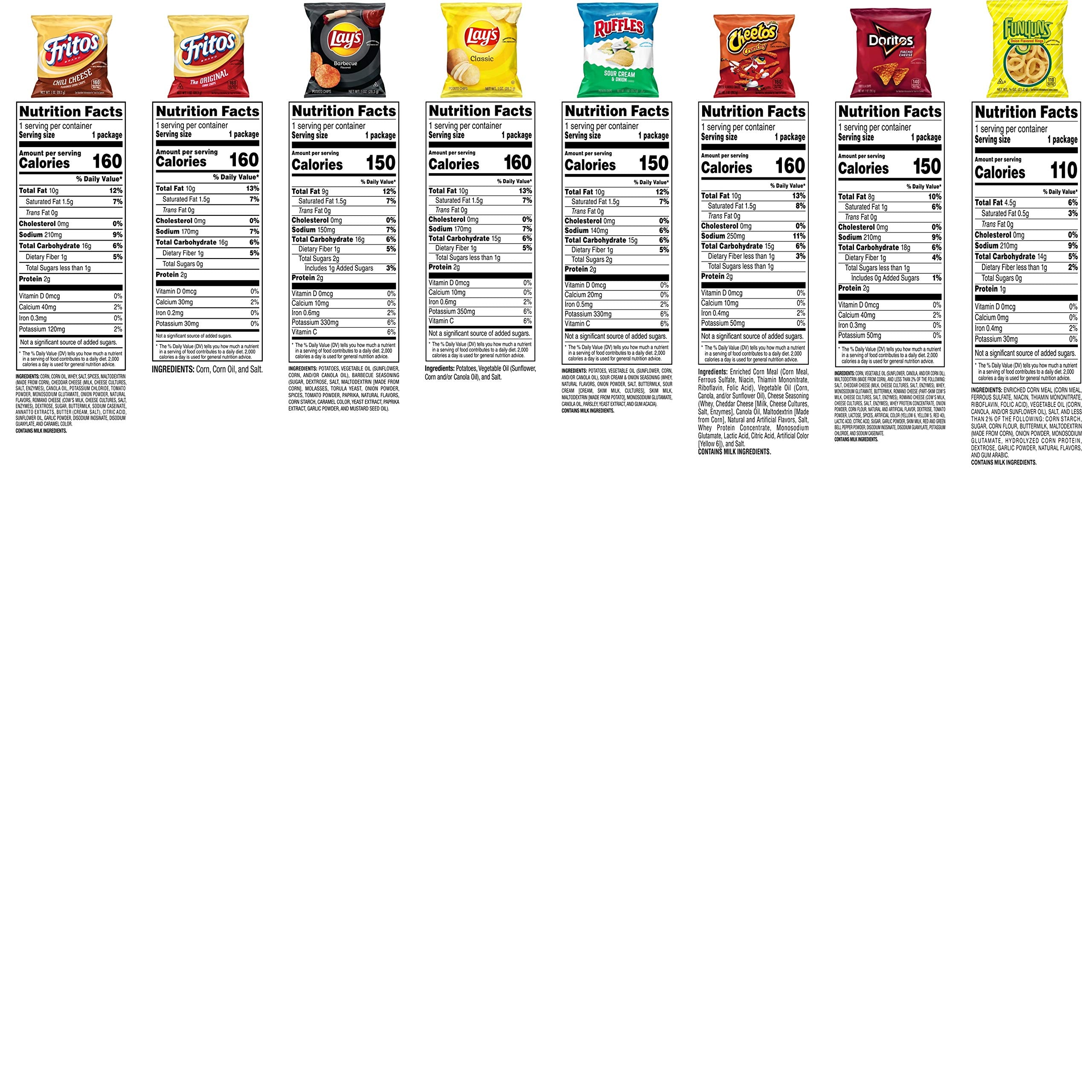 Frito-Lay Variety Pack, Party Mix, 40 Count (Pack of 1)