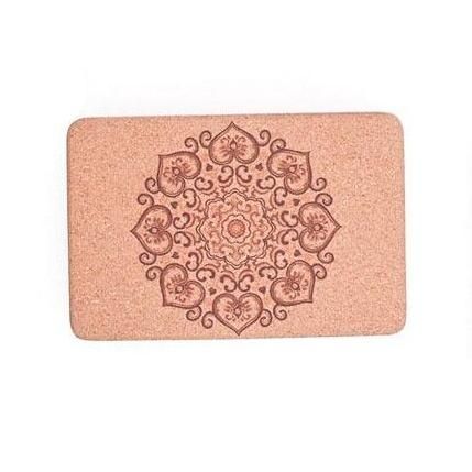 Upgrade Your Yoga Practice with 1Pc Cork Yoga Block