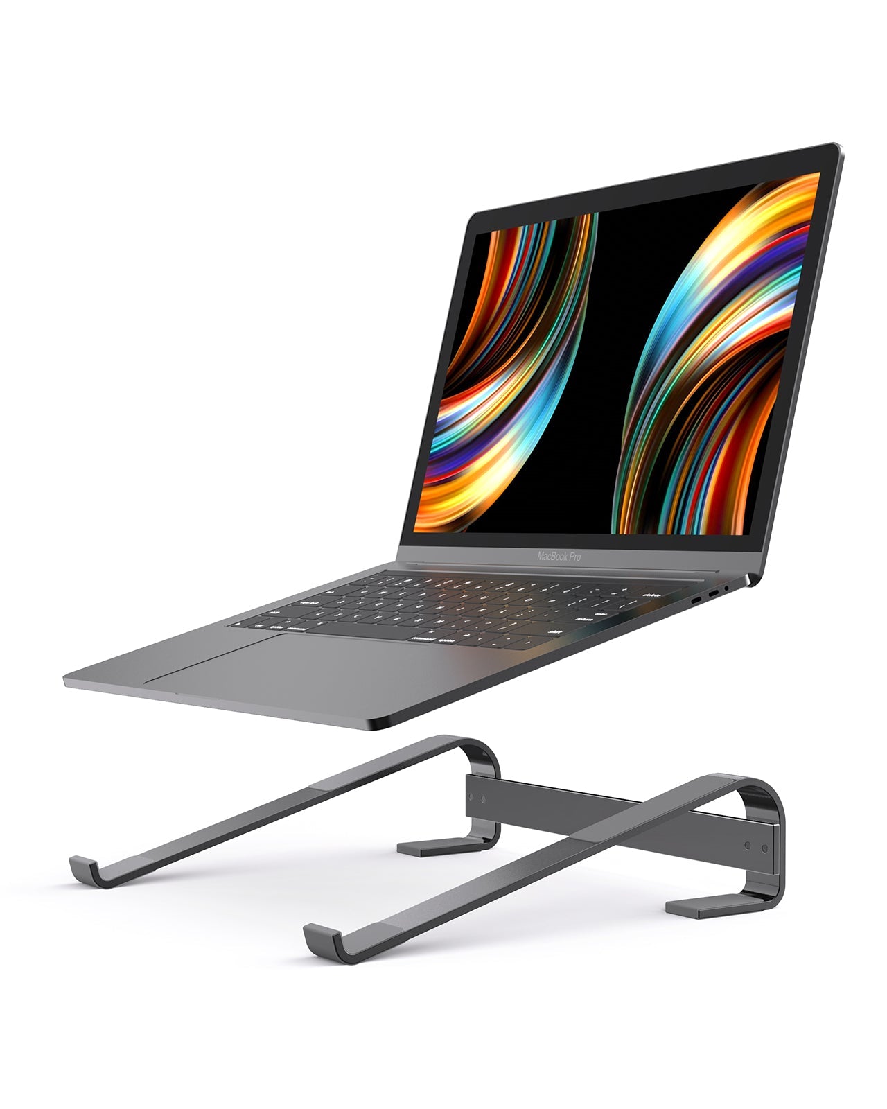 Laptop Stand Aluminium Portable Removable Laptop Rise Ventilated