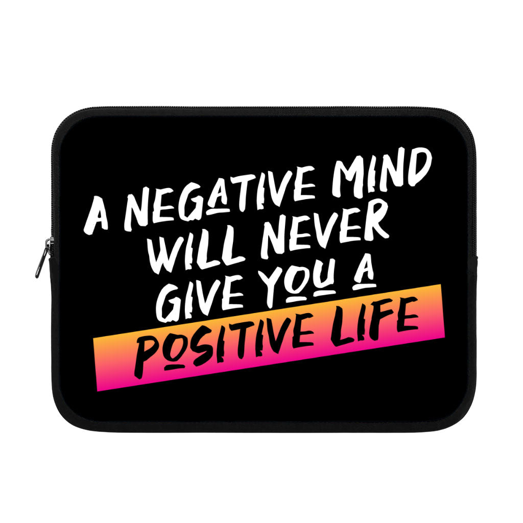 Positive Quote iPad Sleeve - Trendy Tablet Sleeve - Cool Carrying Case