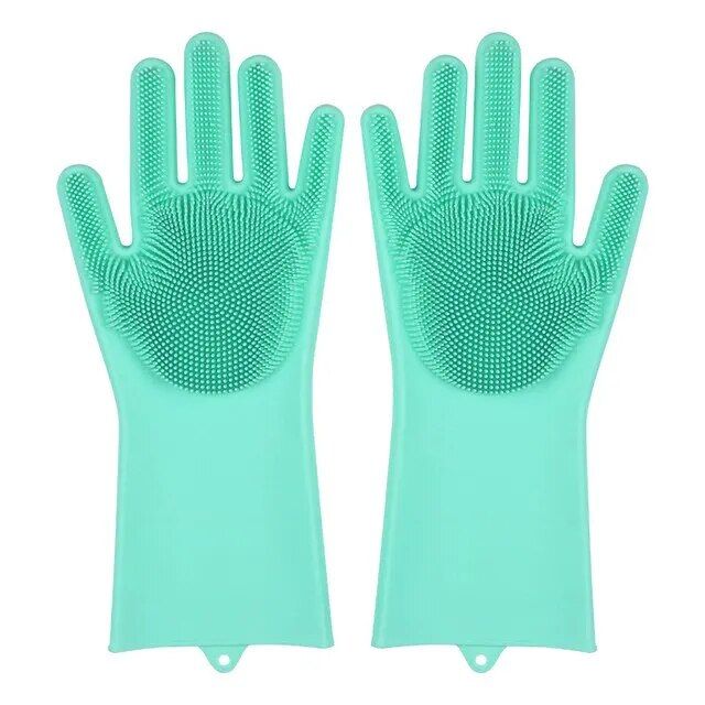 Multi-Purpose Silicone Dishwashing Gloves