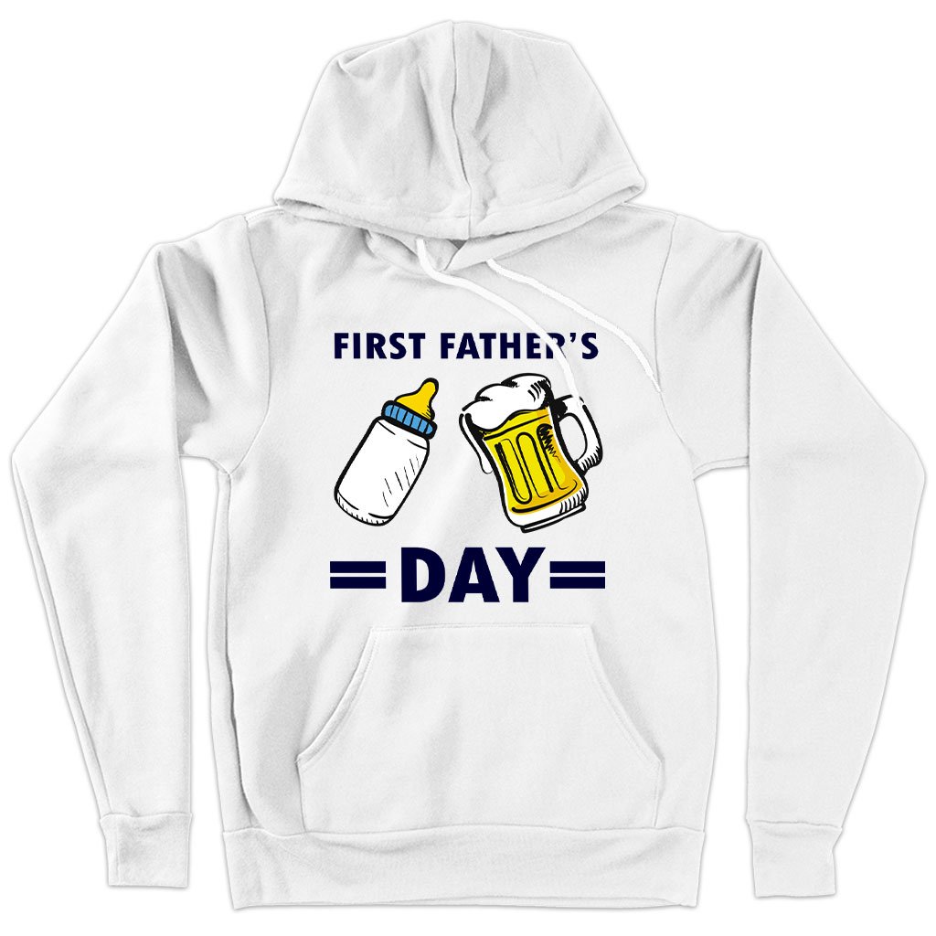 First Father's Day Hoodie - Funny Father's Day Hoodies