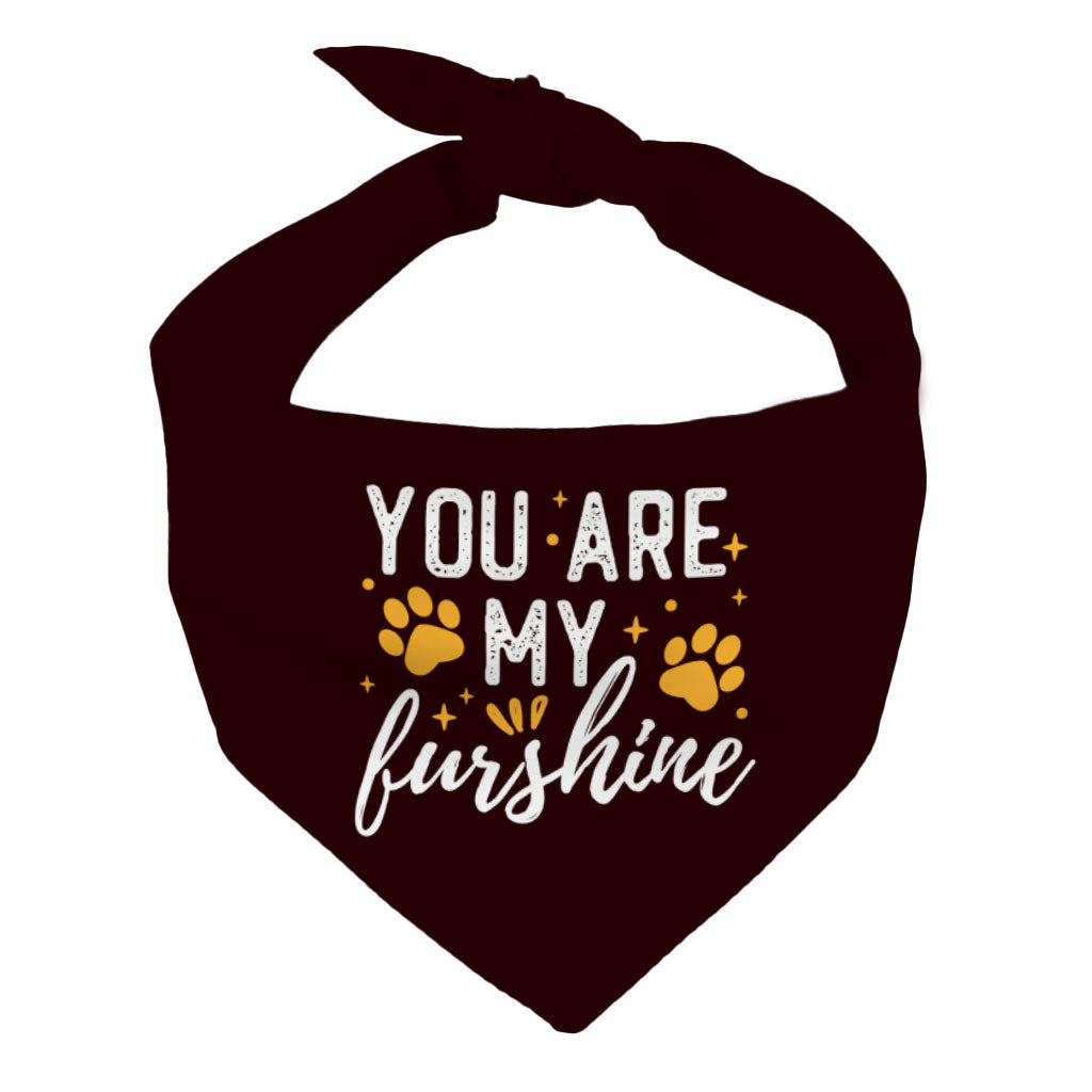 Cute Quote Pet Bandana - Furshine Dog Bandana - Text Design Pet Scarf