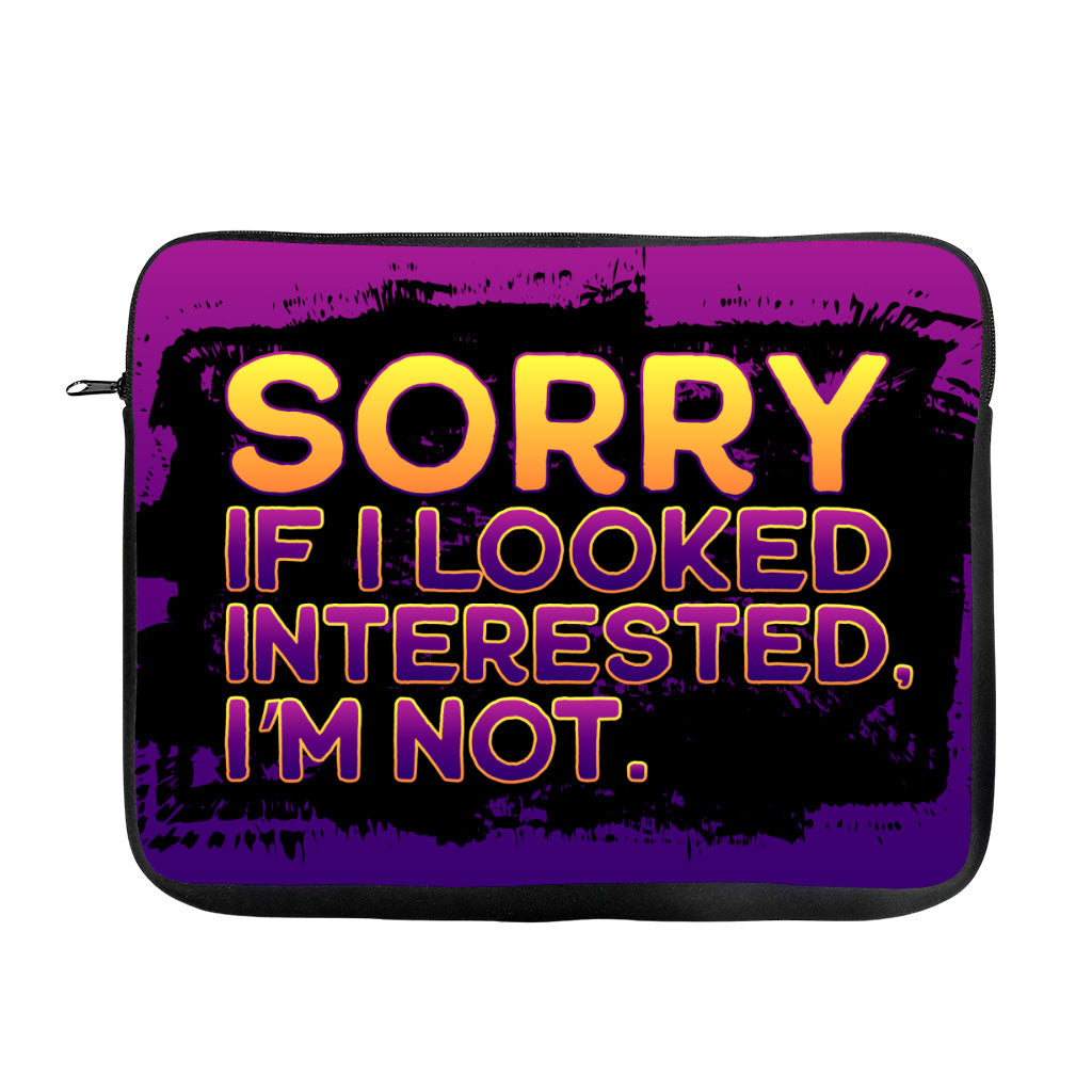 Sarcastic MacBook Pro 16" Two-Sided Sleeve - Graphic Laptop Sleeve - Funny Design MacBook Sleeve