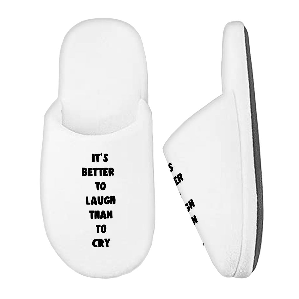 Cool Print Memory Foam Slippers - Inspirational Slippers - Cool Graphic Slippers