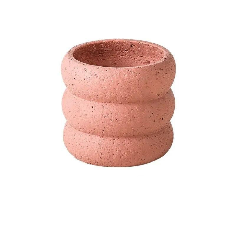 Minimalist Nordic Cement Flowerpot