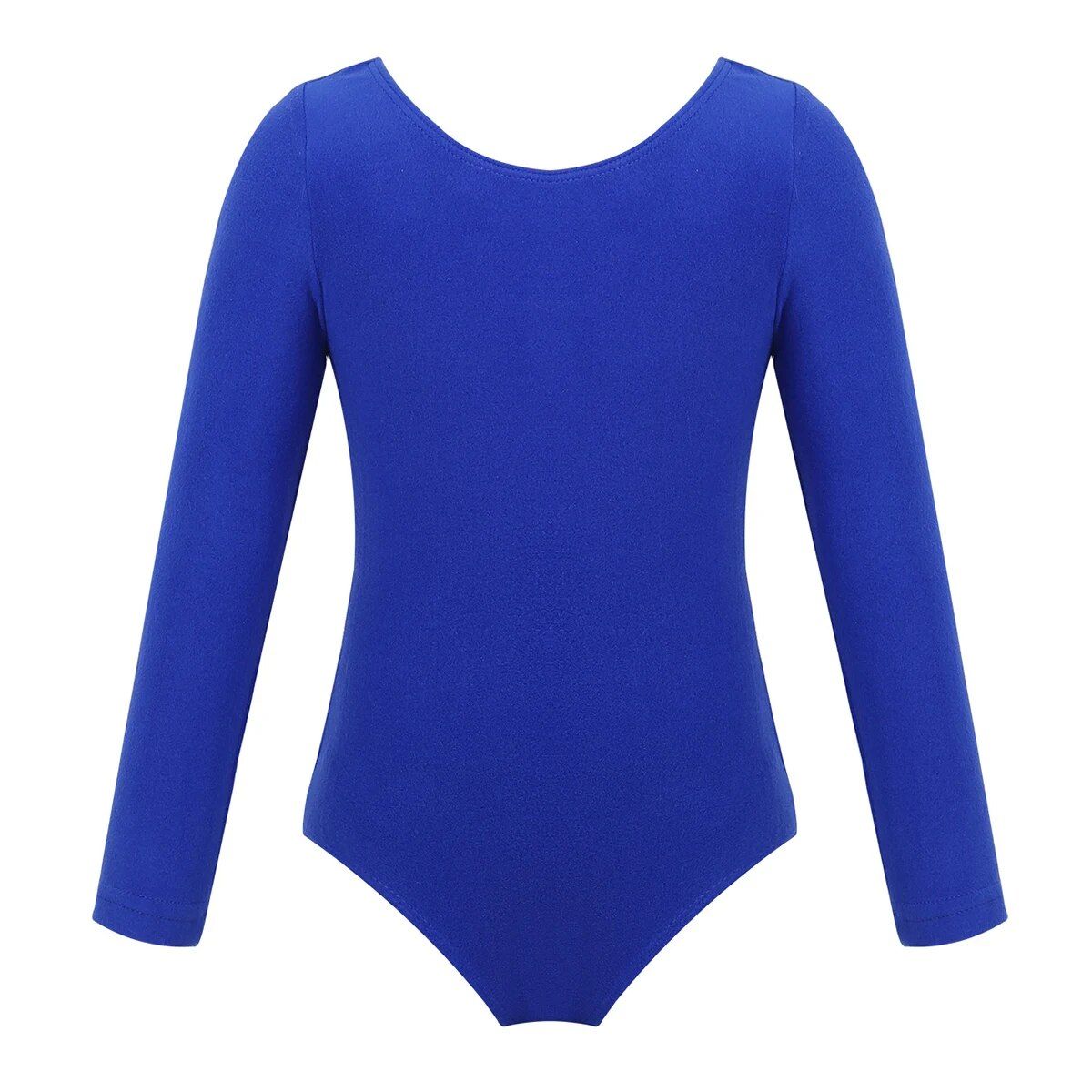 Girls Long Sleeve Ballet Leotard - Soft & Stretchy Dance Bodysuit for Gymnastics and Performance