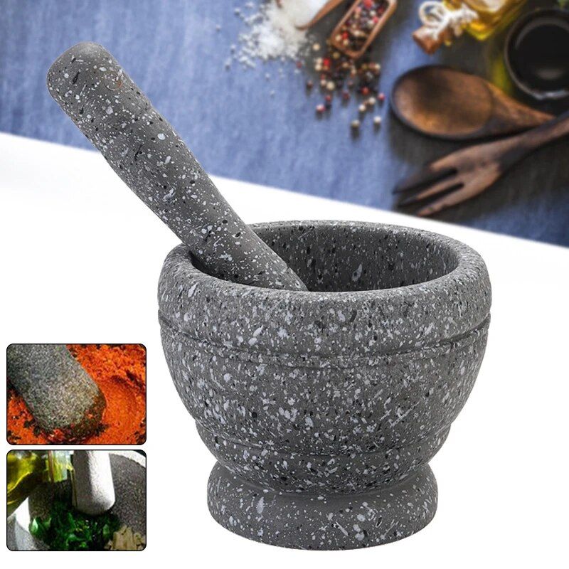 Resin Mortar and Pestle Set