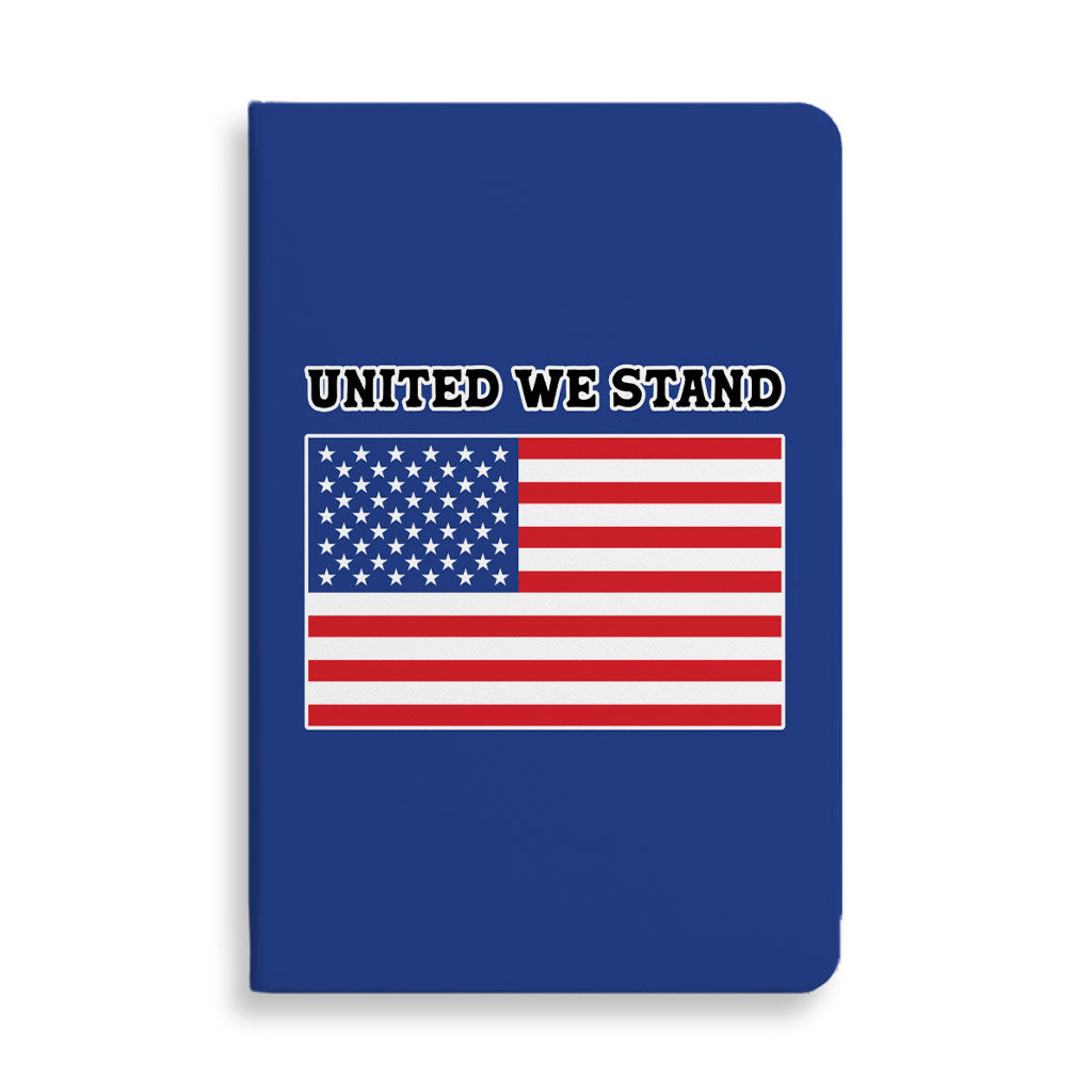 USA Flag Journal - Patriotic Notebook - Trendy Journal