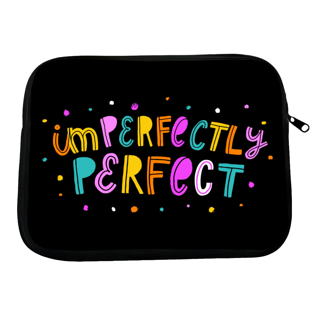 Imperfectly Perfect HP 16" Sleeve - Funny Laptop Sleeve - Best Laptop Sleeve with Zipper