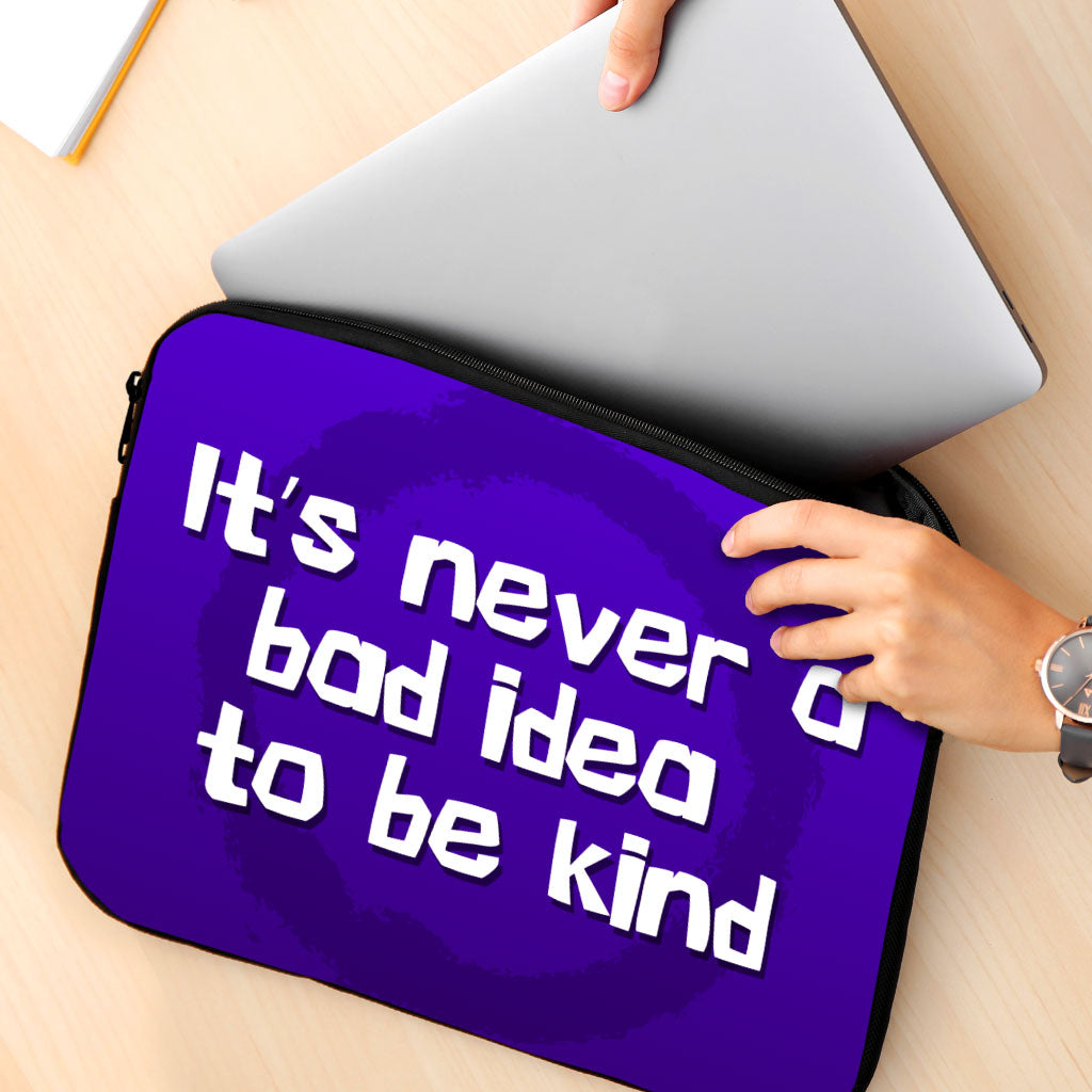 Quote MacBook Pro 16" Two-Sided Sleeve - Cute Laptop Sleeve - Printed MacBook Sleeve