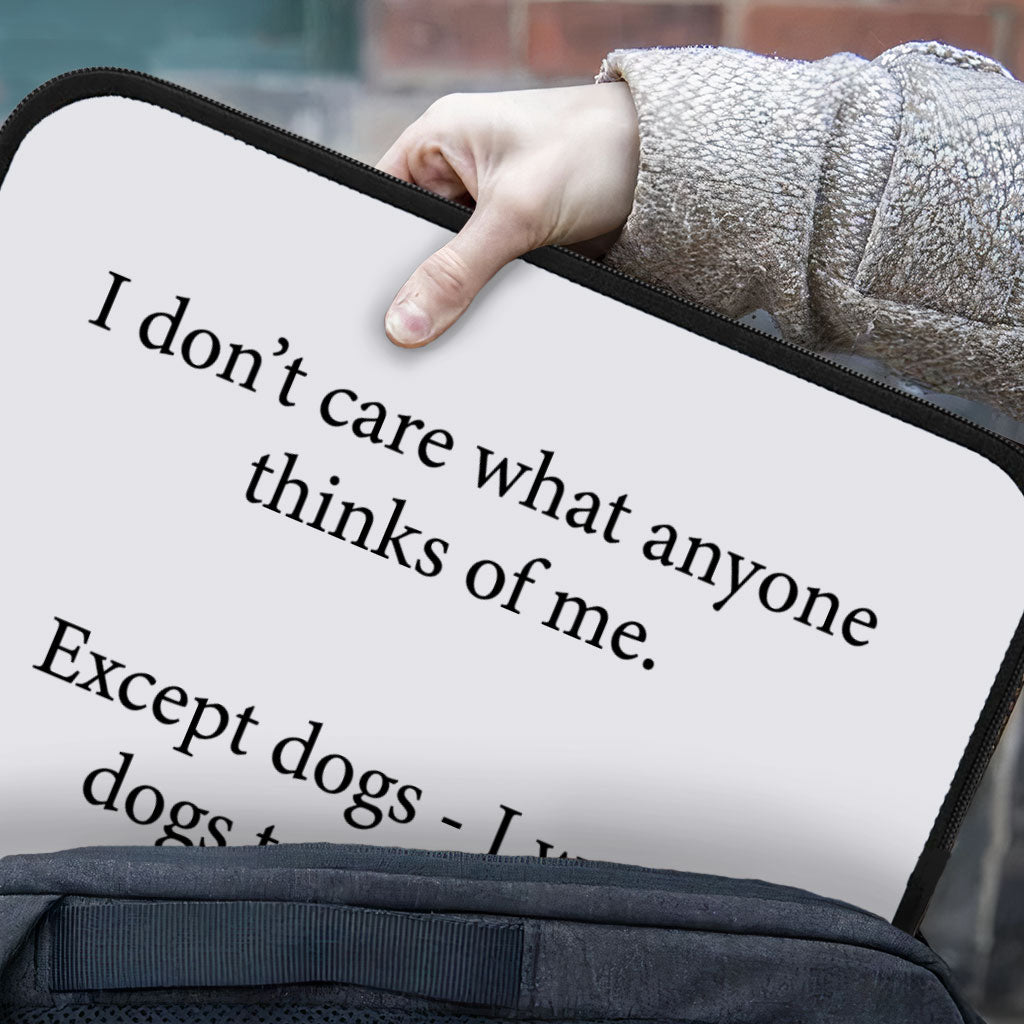 Dog Lover iPad Sleeve - Printed Tablet Sleeve - Funny Carrying Case