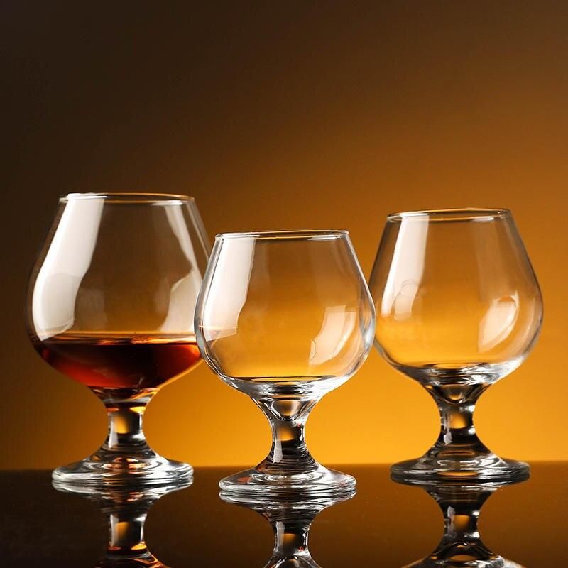 Elegant 2-Piece Glass Wine & Whiskey Cup Set - Versatile for All Beverages