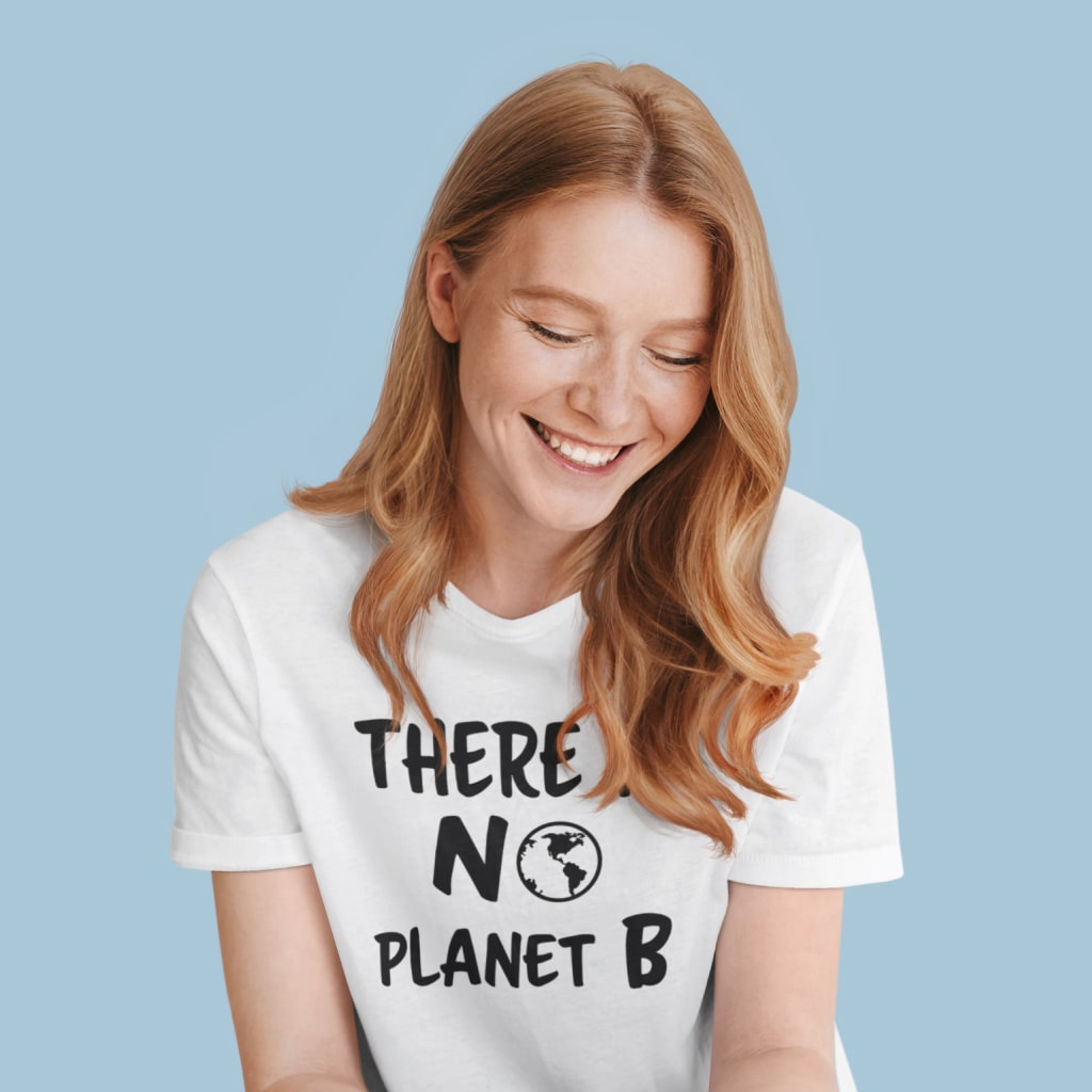 There is No Planet B Unisex Jersey T-Shirt Made in USA