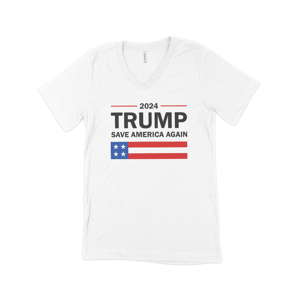 V-Neck Trump T-Shirt - Trump Clothing