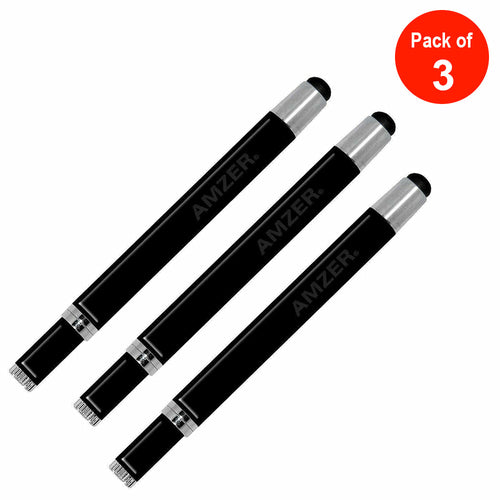 AMZER® Petite Dual Styli Pen™ - Pack of 3