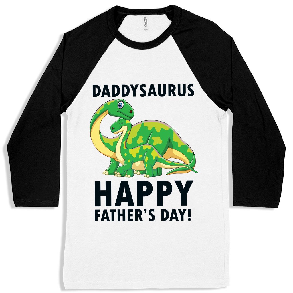 Daddysaurus Baseball T-Shirt - Father's Day T-Shirts - Father's Day T-Shirt Ideas