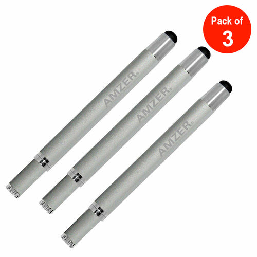 AMZER® Petite Dual Styli Pen™ - Pack of 3