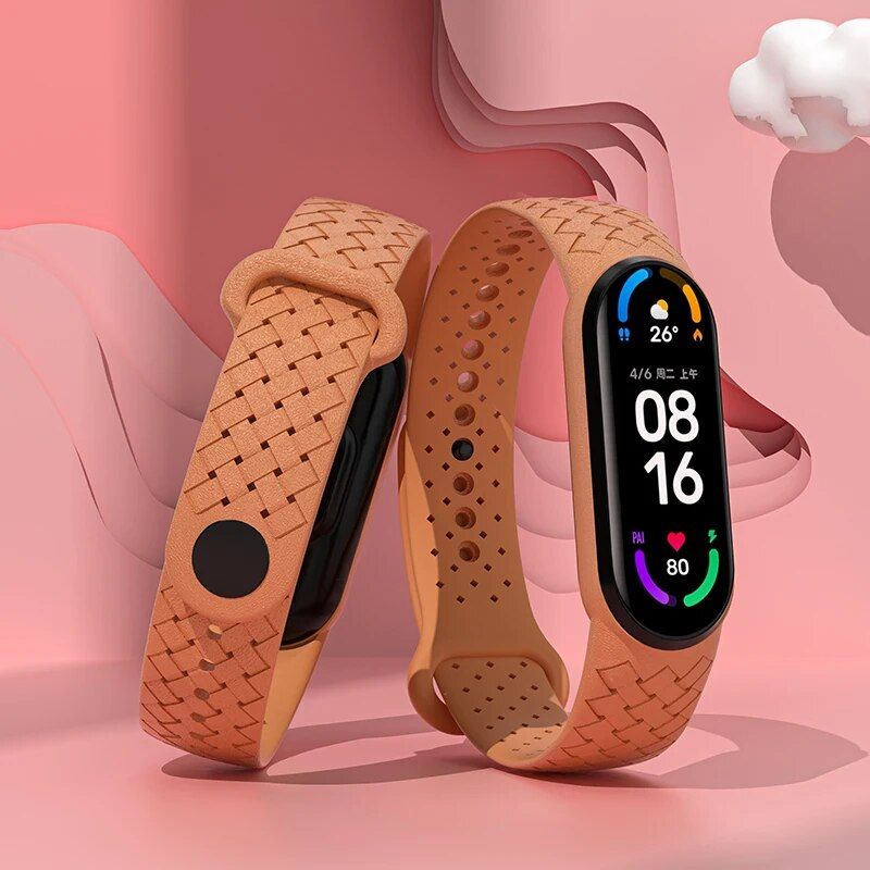 Quick-Fit Silicone Solo Loop Bracelet for Xiaomi Mi Band - Breathable & Sporty