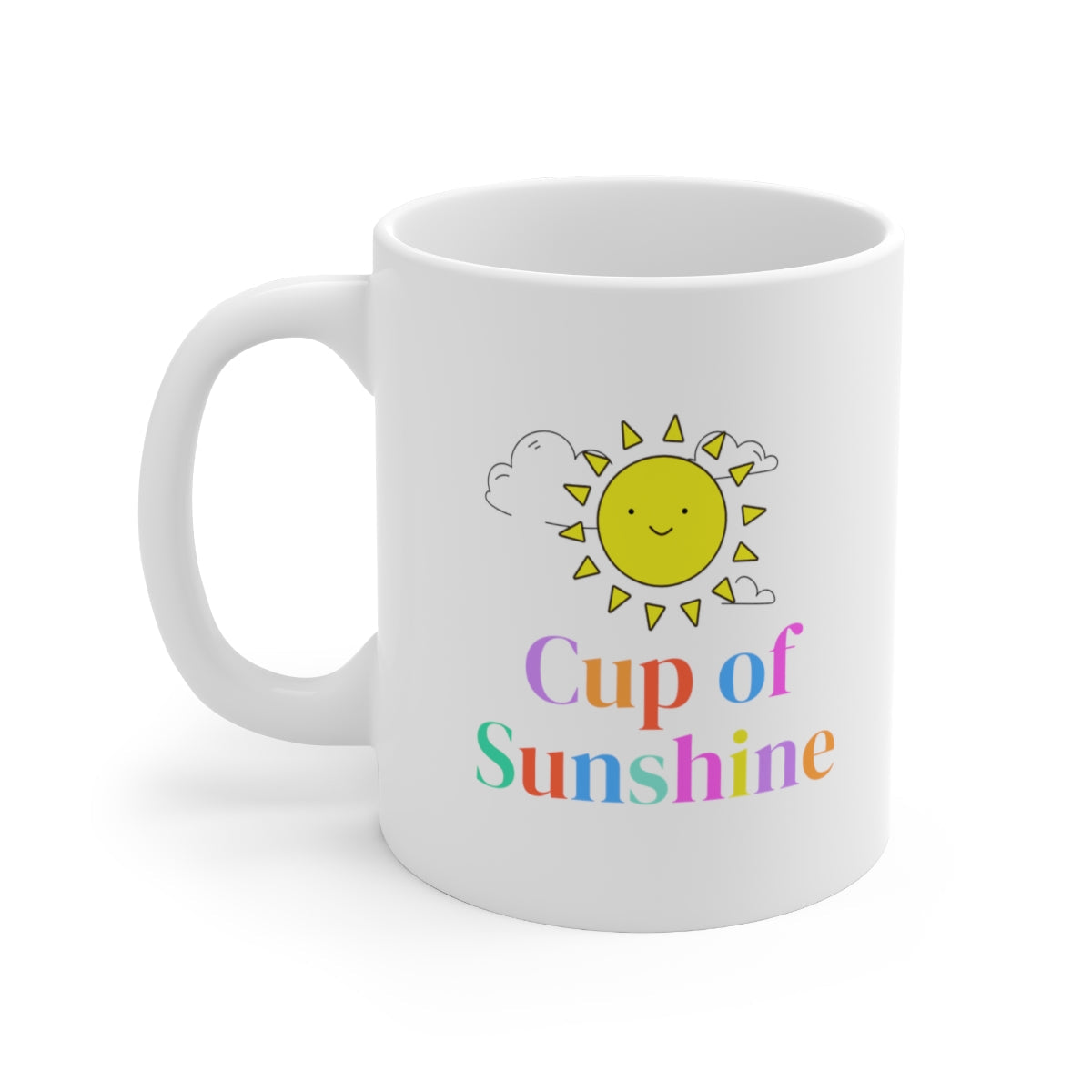 Cup of Sunshine Positive Quote Mug