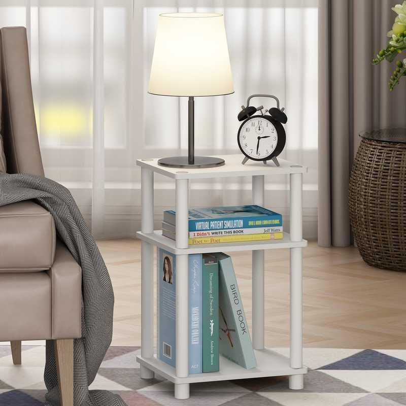 Minimalist Modern 3-Tier End Table