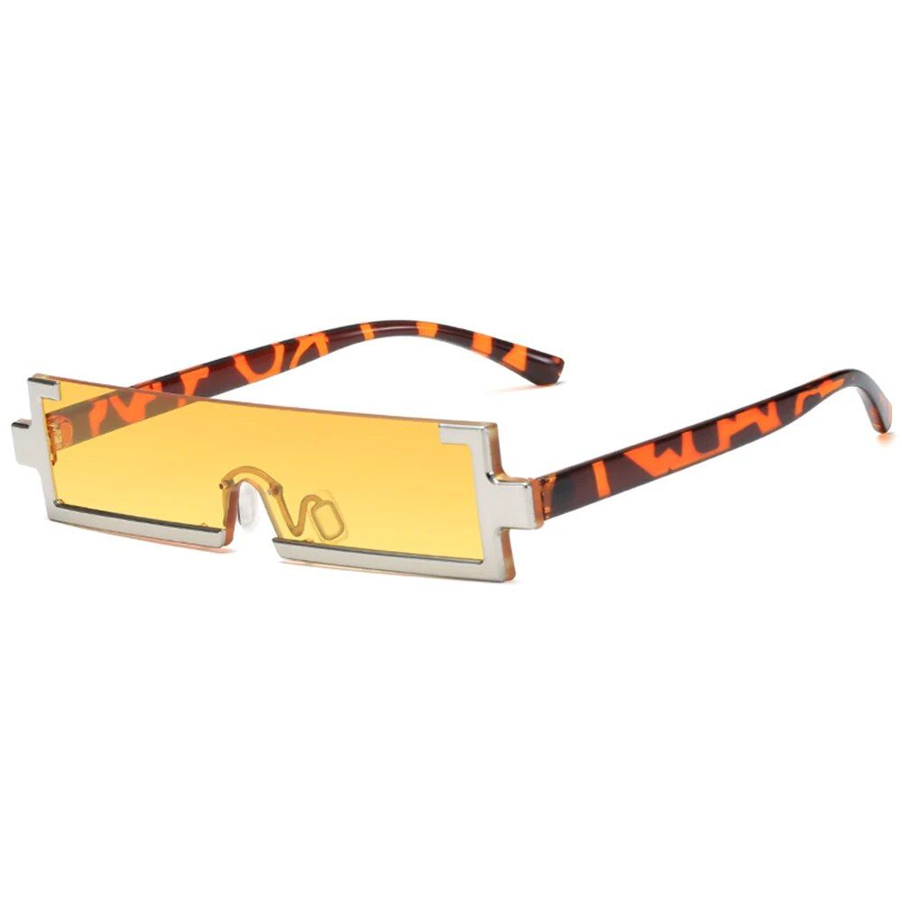 Trendy Square Rimless Sunglasses