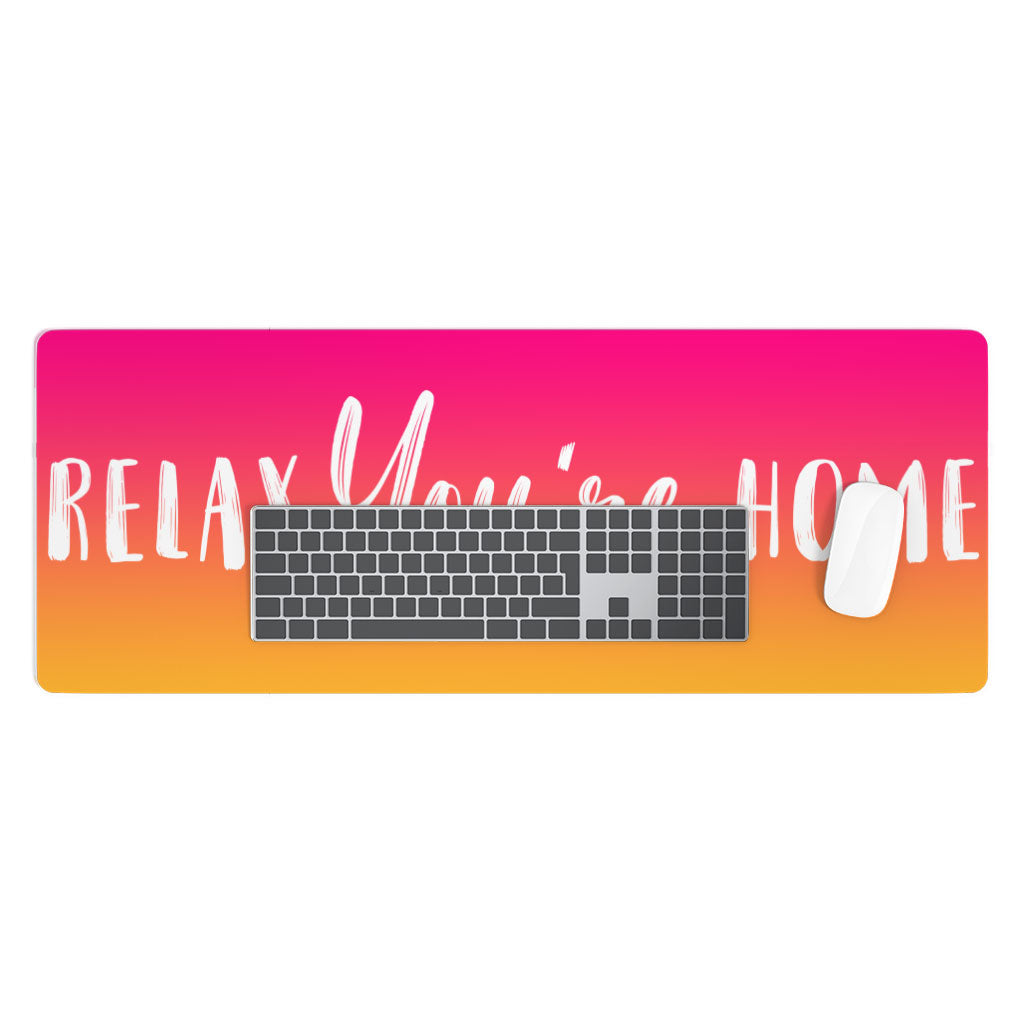 Relax Desk Mat - Best Design Desk Pad - Printed Laptop Desk Mat