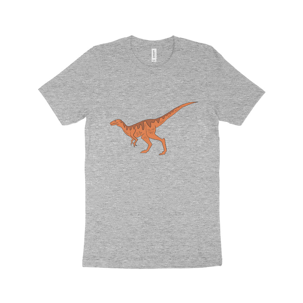 Orange Dinosaur T-Shirt Made in USA