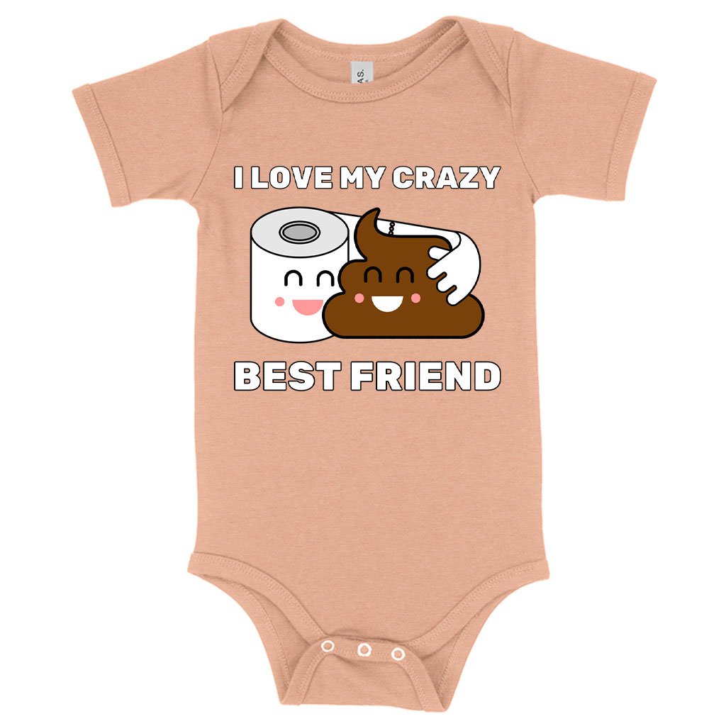 Baby I Love My Best Friend Onesie - Bestie Onesie