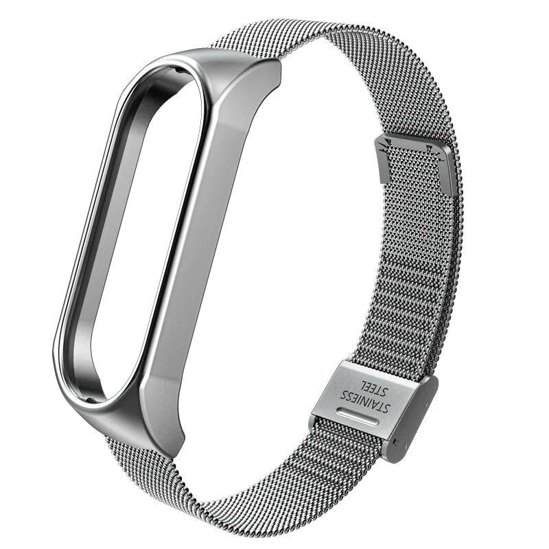 Luxury Milanese Stainless Steel Strap for Mi Band 3/4/5/6