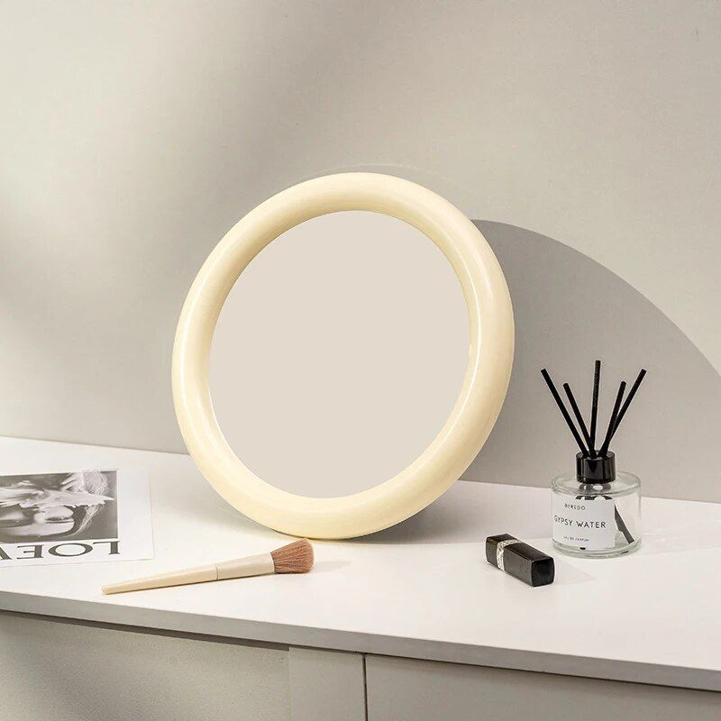 Elegant 30cm Round Mirror