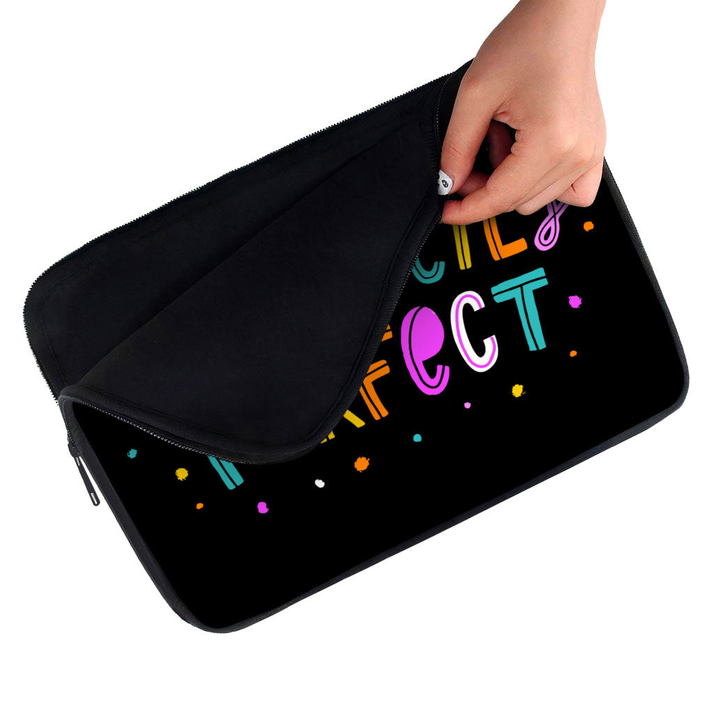 Imperfectly Perfect iPad Sleeve - Funny Tablet Sleeve - Best Carrying Case