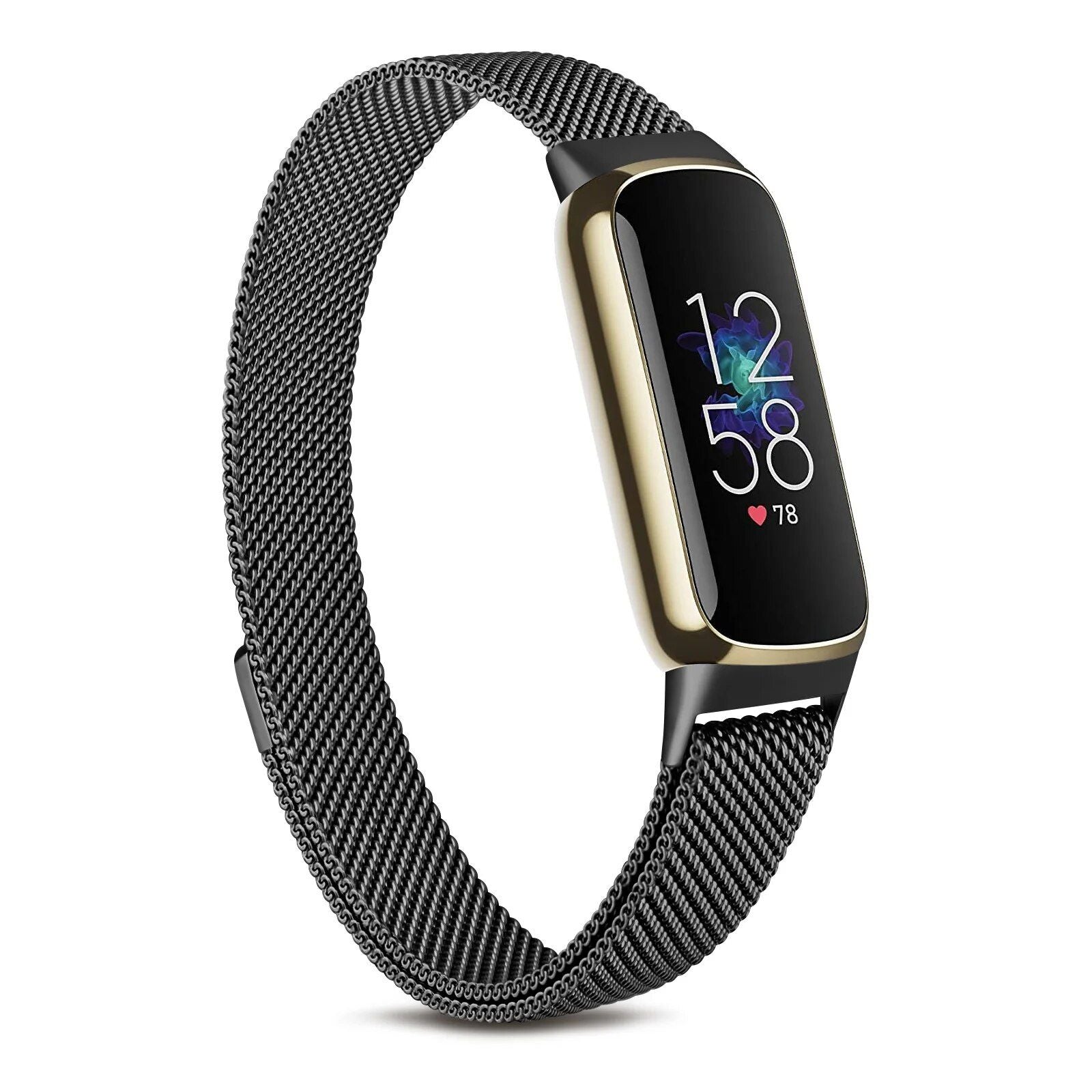 Fitness Enthusiasts' Choice: Magnetic Milanese Sport Strap for Fitbit Luxe