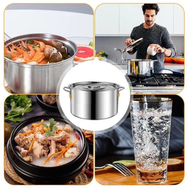 Stainless Steel Multi-Purpose Stock Pot